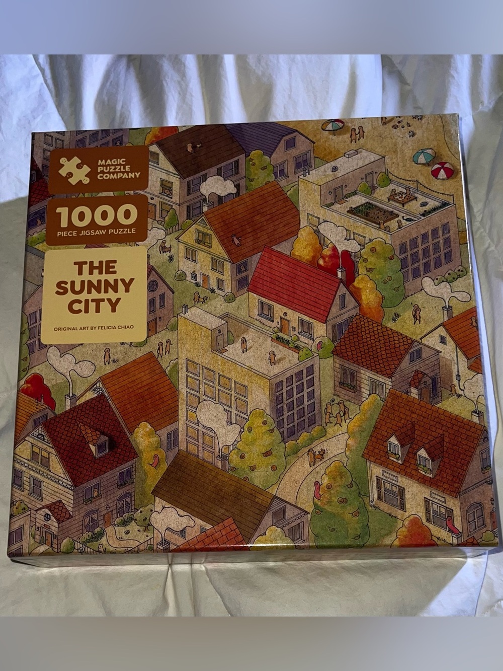 Magic Puzzle Company The Sunny City 28 X 21 1000 PC